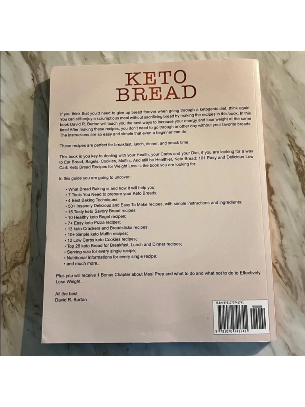 Keto Bread by David R. Burton EXC